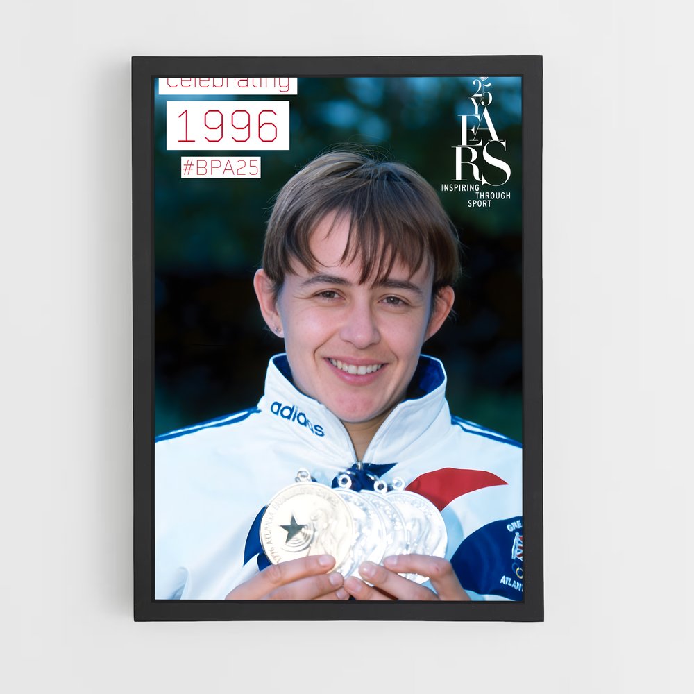 Poster La Médaillon Argenté – affiche Jeux Olympiques (vue 2)